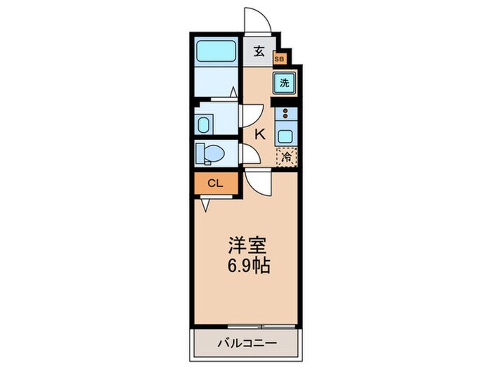 PRIMO Tamagawaの物件間取画像