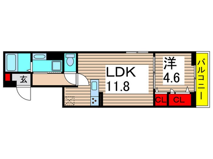 仮）セレスティア大谷田Ⅱの物件間取画像