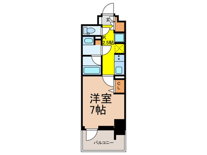 神宮北参道レジデンスの物件間取画像