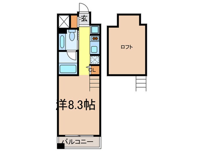 パークフラッツ中目黒の物件間取画像