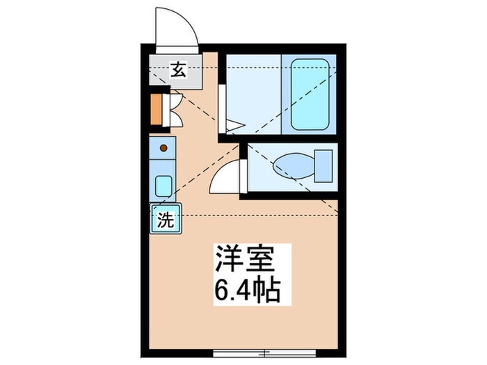 バイオレットヒルズ西館の物件間取画像