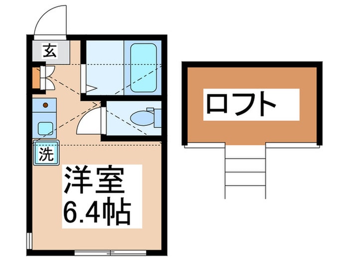 バイオレットヒルズ西館の物件間取画像