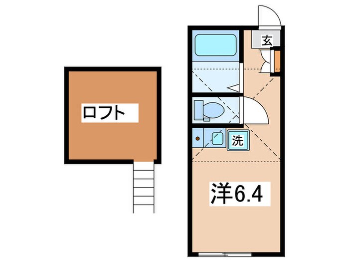 バイオレットヒルズ東館の物件間取画像