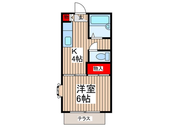 物件間取画像
