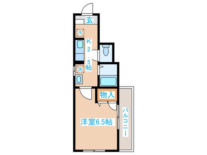 エスポワール本町の物件間取画像