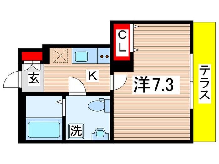 リーブルファイン祐光の物件間取画像