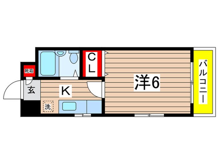 ﾒｿﾞﾝｸﾚｰﾙの物件間取画像