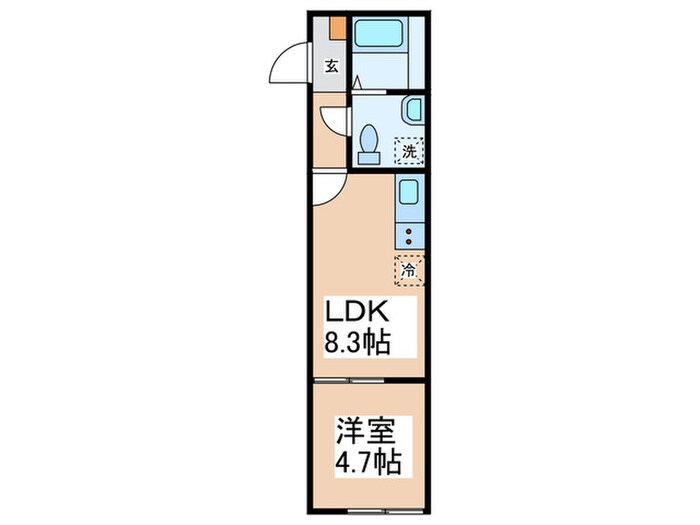 パークシードあざみ野の物件間取画像