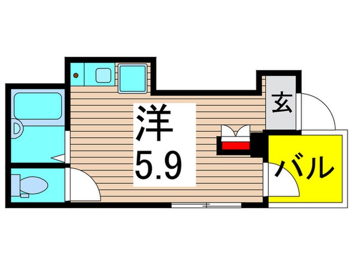 トレッサ亀有の物件間取画像