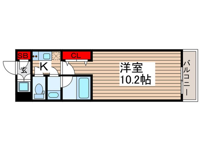 MAXIV北千住(204)の物件間取画像