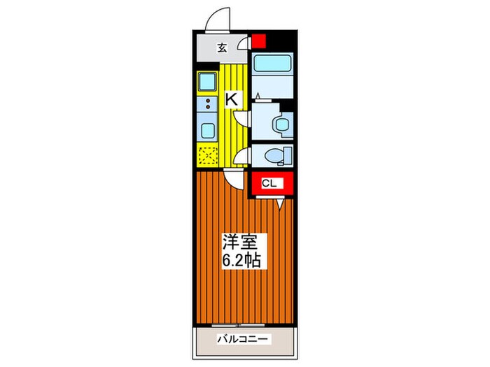 ヴィラ川口元郷の物件間取画像