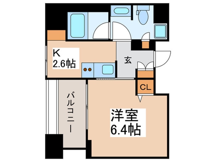 BPRレジデンス蔵前の物件間取画像