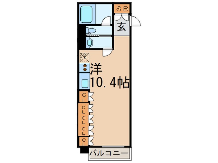 ア－デン芝公園の物件間取画像