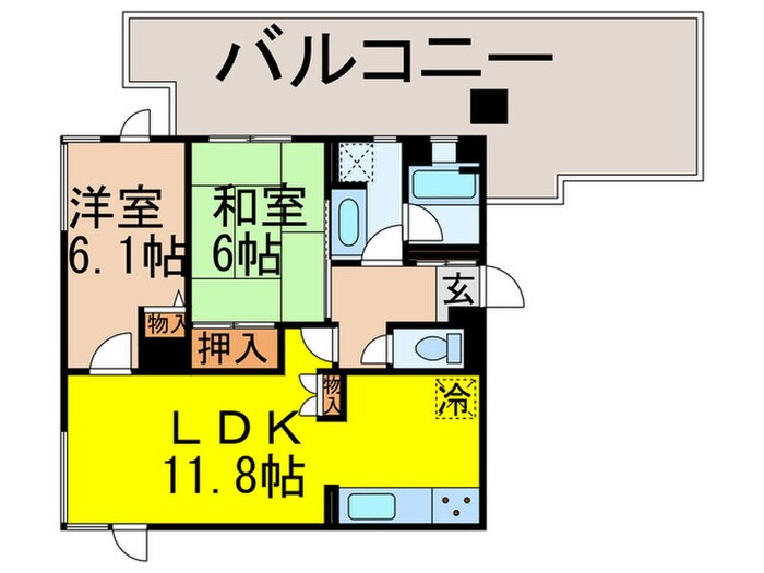 サンクレスト石神井公園の物件間取画像
