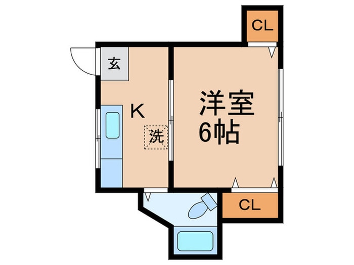 第１後藤ビルの物件間取画像