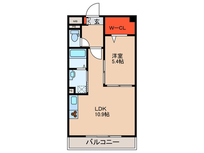 ふじみランドの物件間取画像