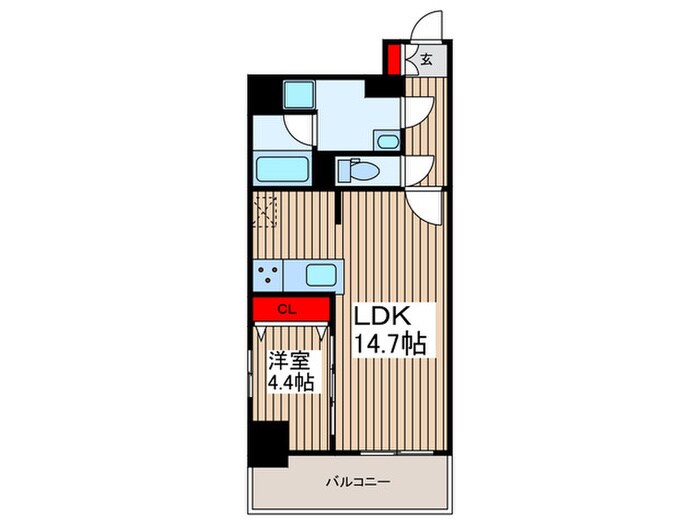 アーバンパーク日暮里の物件間取画像