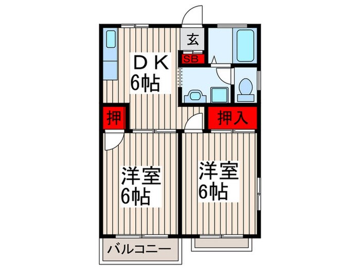 物件間取画像
