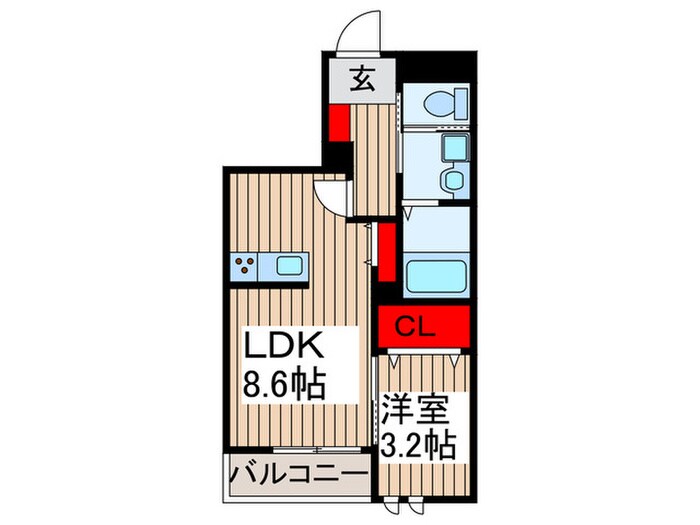 サンライズの物件間取画像