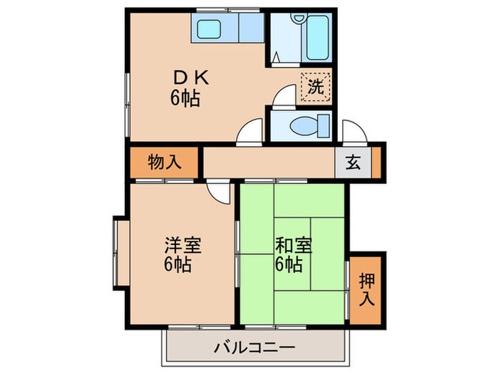 光クリークの物件間取画像