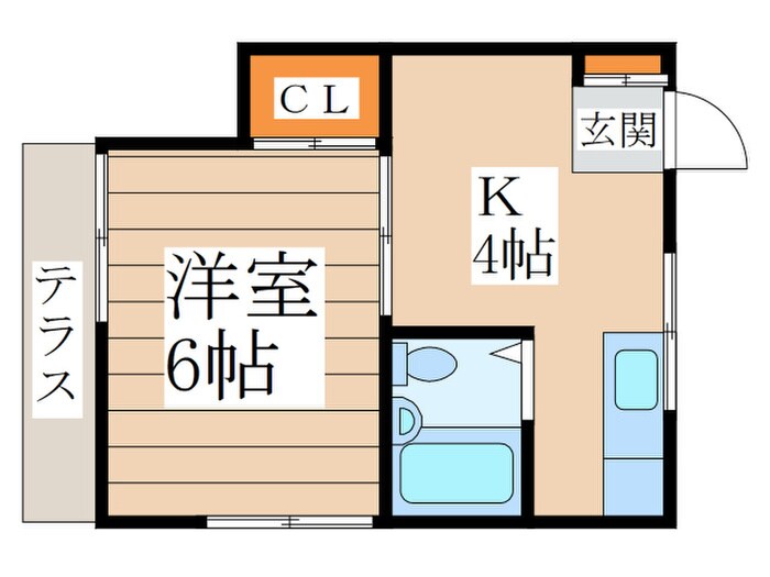 サクラビア関の物件間取画像