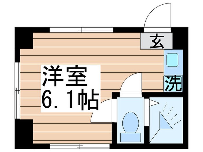 ヴィラ・コクシネルの物件間取画像