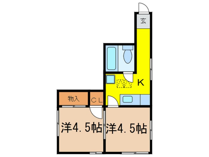 メゾンイトウの物件間取画像