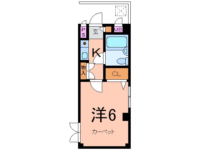 クレッセント ＳＩ-１の物件間取画像