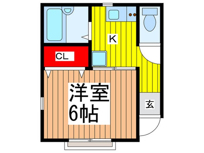 幸～ｓａｃｈｉ～の物件間取画像