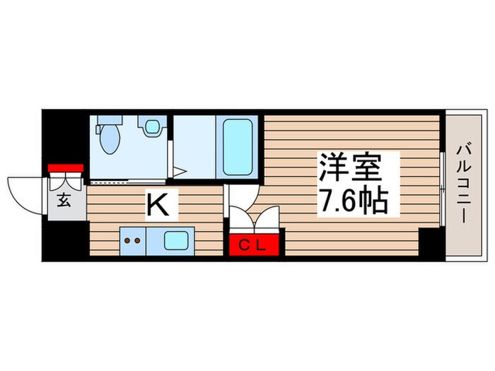 ジェンティーレ・トリヤマの物件間取画像