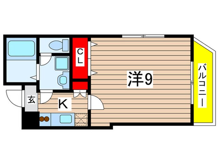 スカイヒルズの物件間取画像