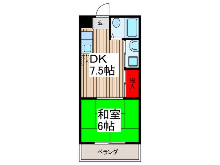 マンワール三芳の物件間取画像