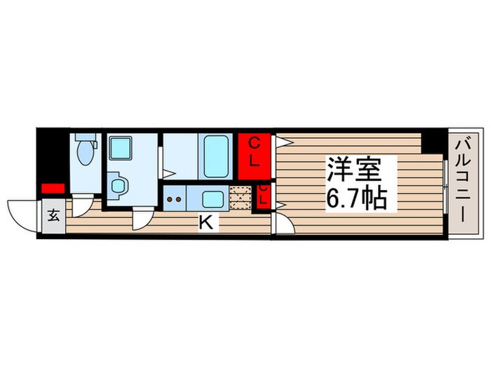 YASUIビル第15の物件間取画像