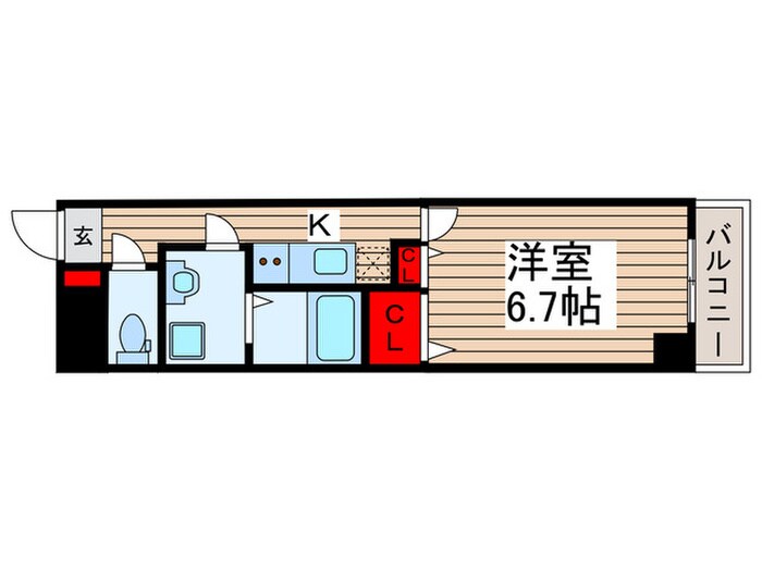 YASUIビル第15の物件間取画像