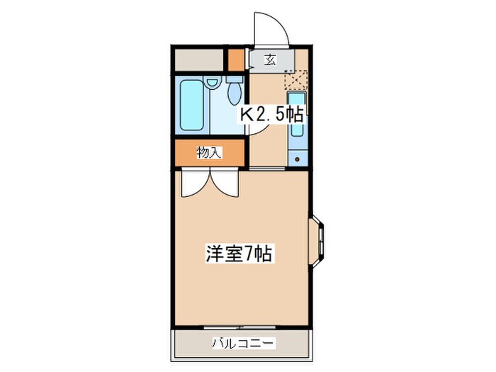 ヴェルデ多摩川の物件間取画像