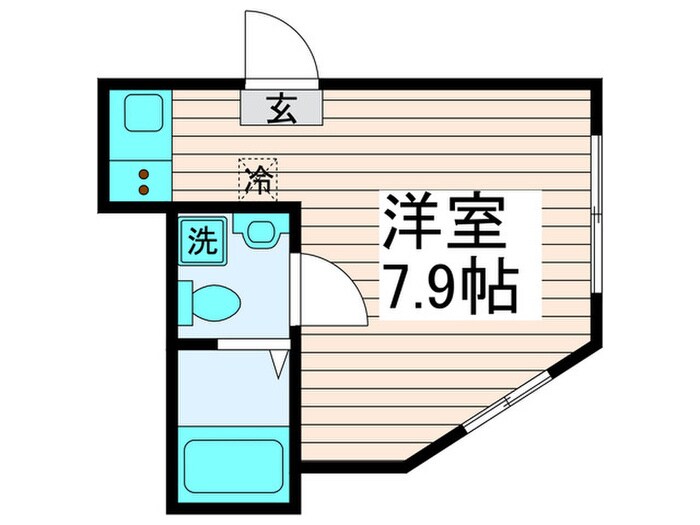 セレヴィエ・オキノの物件間取画像