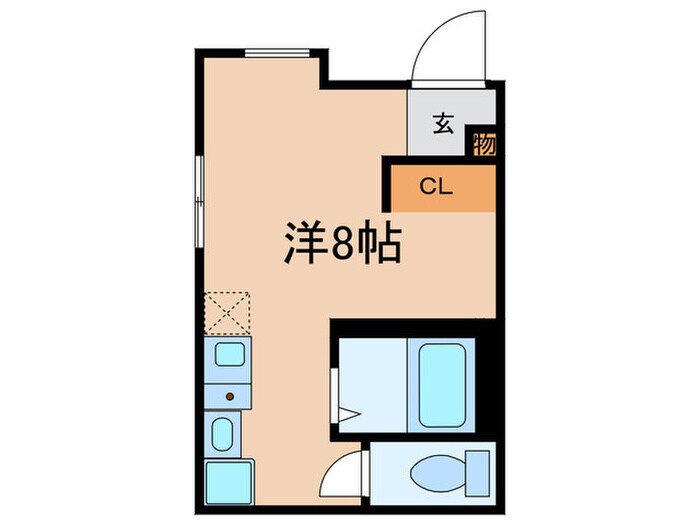 ドマーニ鶴見の物件間取画像