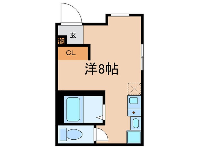 ドマーニ鶴見の物件間取画像