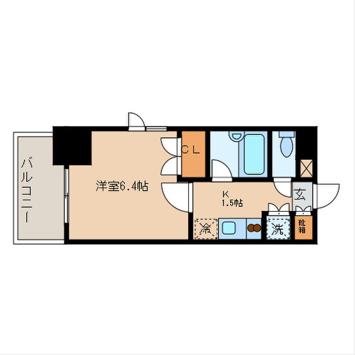 フォレシティ両国の物件間取画像