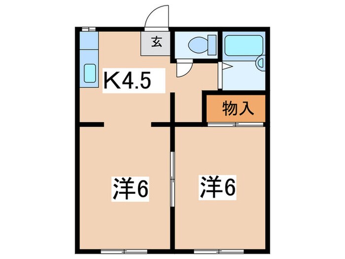 物件間取画像