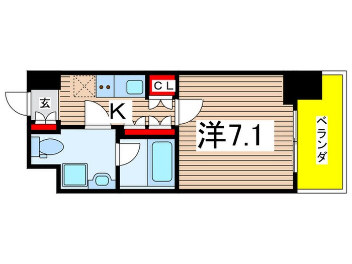 物件間取画像