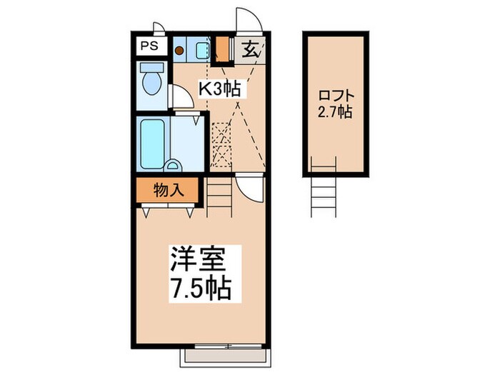 メインシティガ－デン　ベレノスの物件間取画像