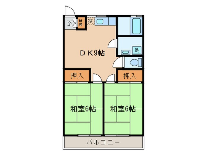 物件間取画像