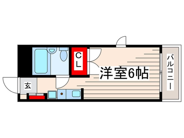 エスクロープラザの物件間取画像