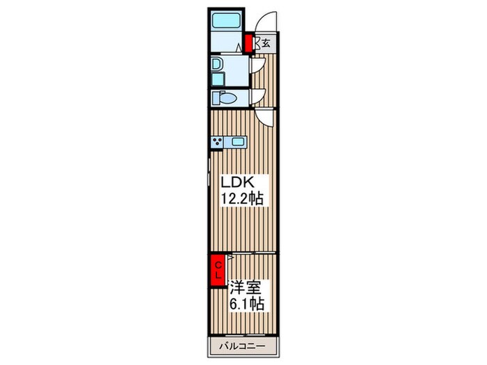 F.Park ResidenceⅡの物件間取画像