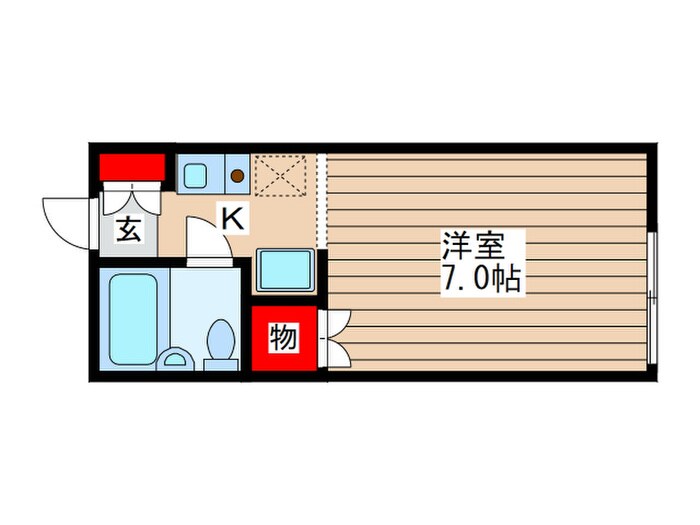 物件間取画像