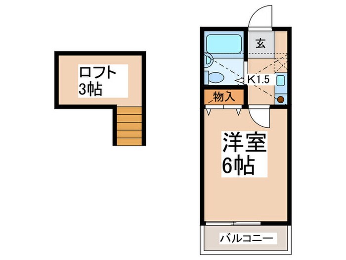 ジョイフルオ－クラ№１１の物件間取画像