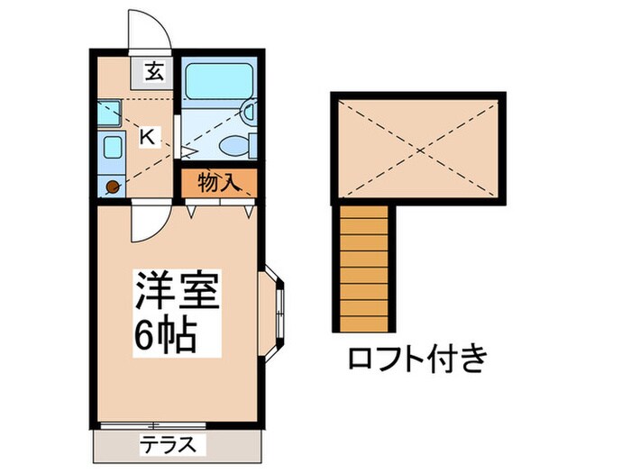 ジョイフルオ－クラ№１１の物件間取画像