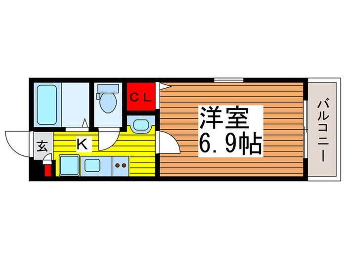 パルフィールドの物件間取画像