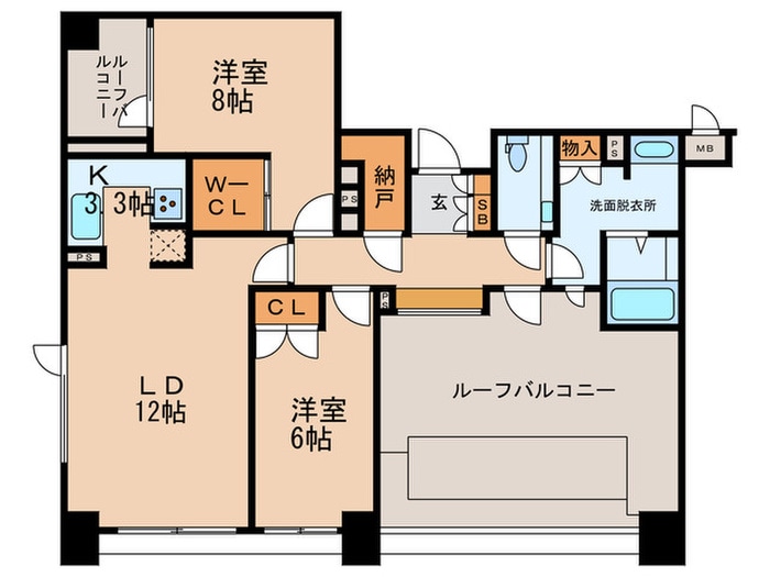 レジディア代官山の物件間取画像